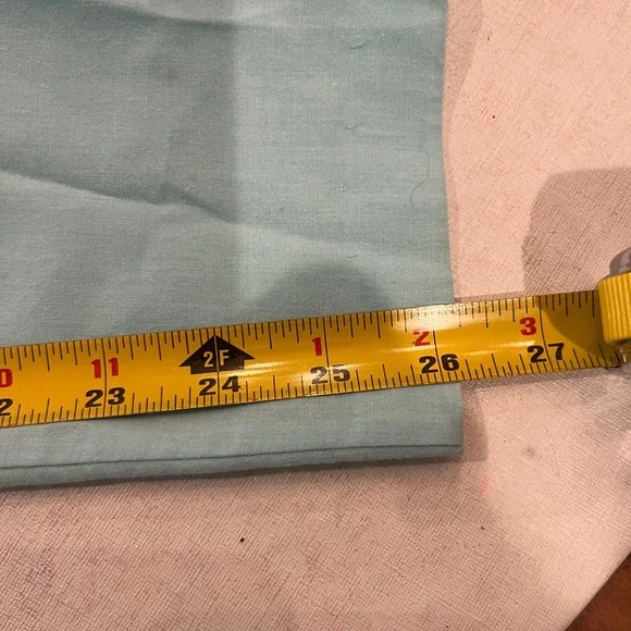 Vintage painted Floral Mint Green walking style pants Set. So granny! - Picture 12 of 12